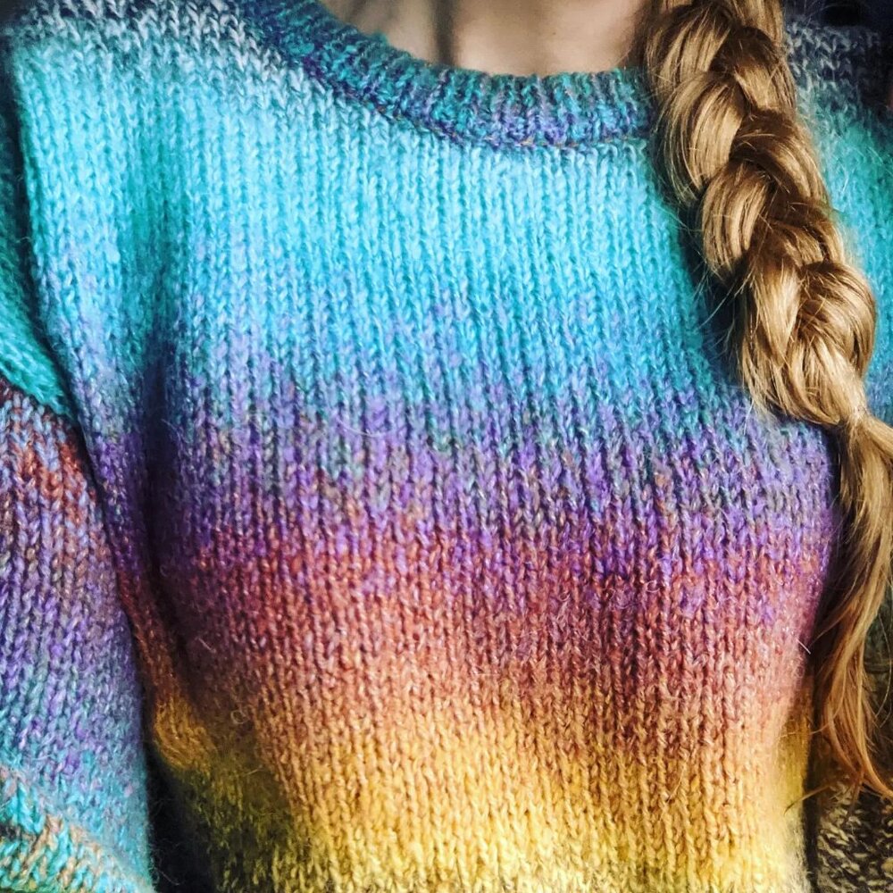 NWT Storia Ombre Multicolor Sweater - Picture 6 of 7